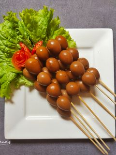 Foto resep Sate Telur Puyuh ala Warung Soto/Angkringan