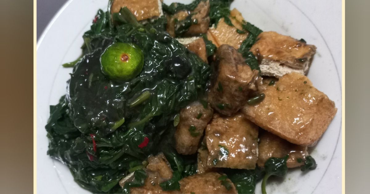 Sambal Petis Kangkung (ala chef)