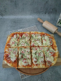 Foto resep Pizza Teflon / happycall dg saus bolognaise