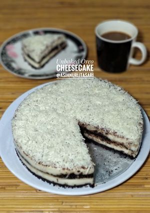 Foto resep Unbaked Oreo Cheesecake