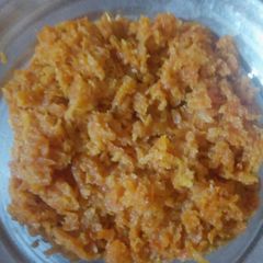 A picture of Delicious carrot halwa.