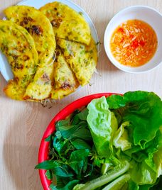 bánh xèo bột gạo