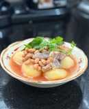 Suờn Heo Nấu Khoai Tây Đậu