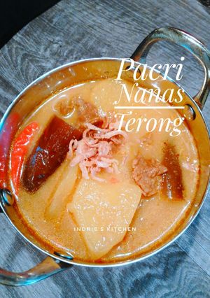 Foto resep 88. Pacri Nanas Terong Gaya Ndi