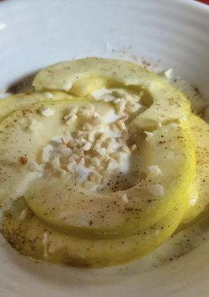 Una foto de Snack de Manzana