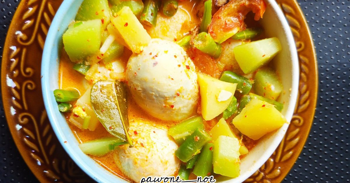 Gulai Telur Sayur