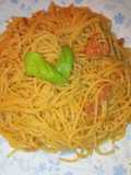 Pasta fácil con salsa de chorizo ahumado