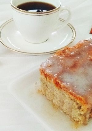 A picture of Cinnamon Slice Cake - Eggless.