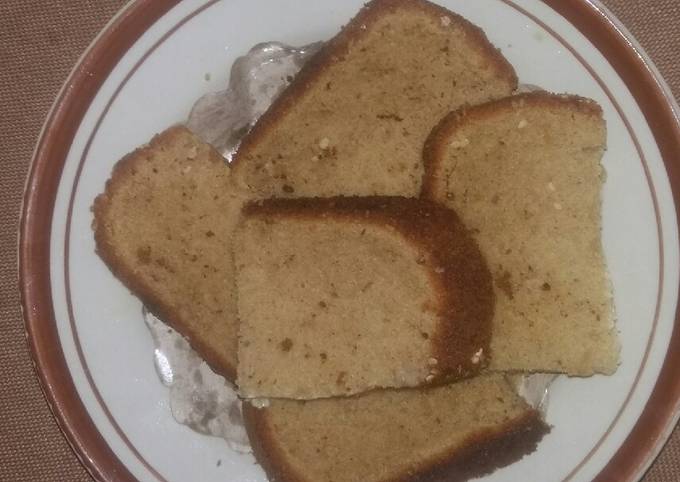 Bolu pisang Ambon panggang