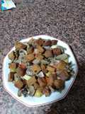 Ensalada de Croutons y Champiñones