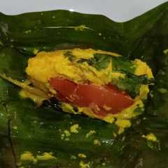 รูปของ Pepes Ayam bungkus daun pisang