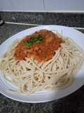 Spaghetti en Salsa Tradicional