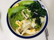 A picture of wakame seaweed