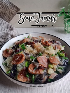 Foto resep Soun Jamur Bakso