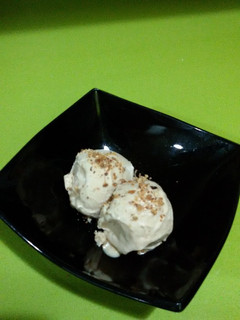 Una foto de Helado de turrón con Thermomix
