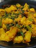Mooli k patte ki masaledar sabzi