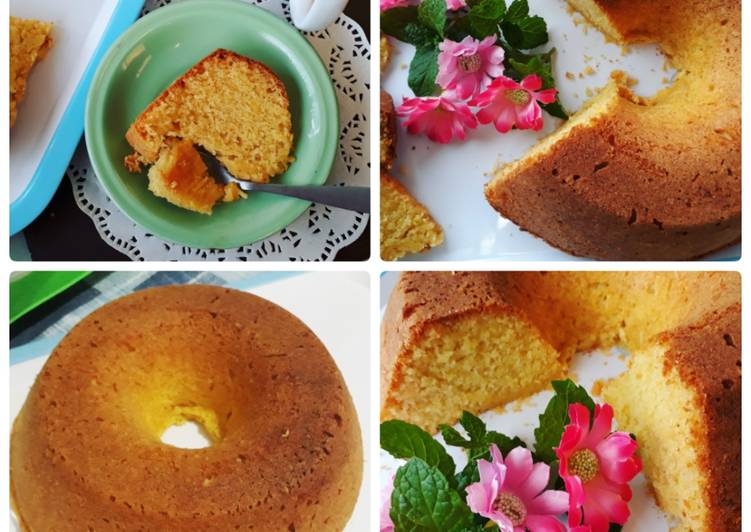 Bagaimana Menyiapkan Cake Tapai Keju versi ButterCake, Enak