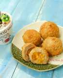 Bánh Khoai Môn Chà Bông Trứng Muối