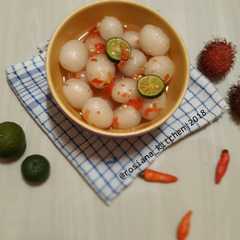 A picture of Asinan Rambutan Pedas Manis Asem.