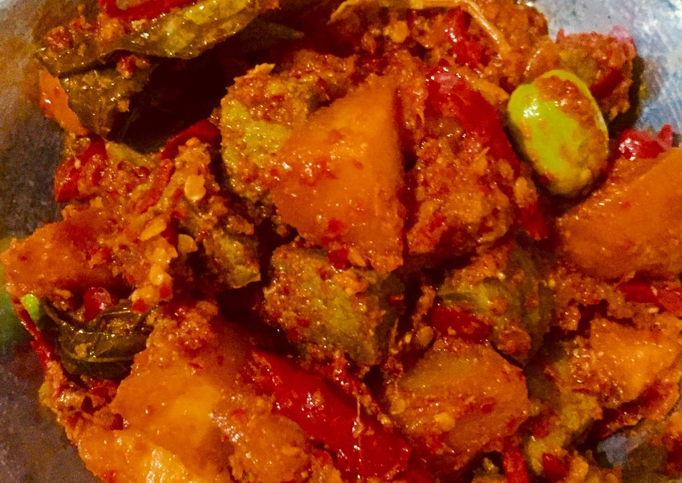Sambal goreng kentang ati