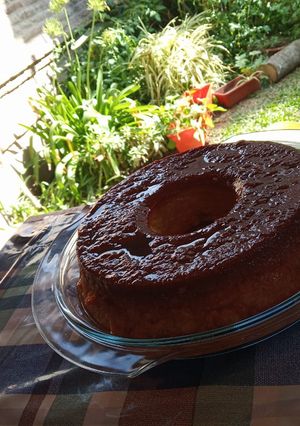 Una foto de Budín de pan