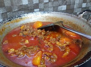 Gambar Asam Pedas Daging Tetel ala Melaka