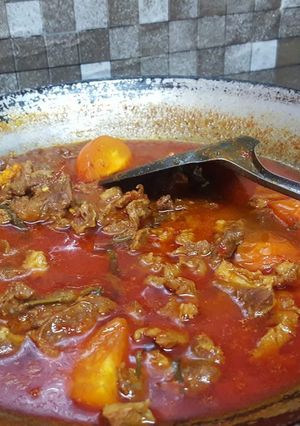 Gambar Asam Pedas Daging Tetel ala Melaka