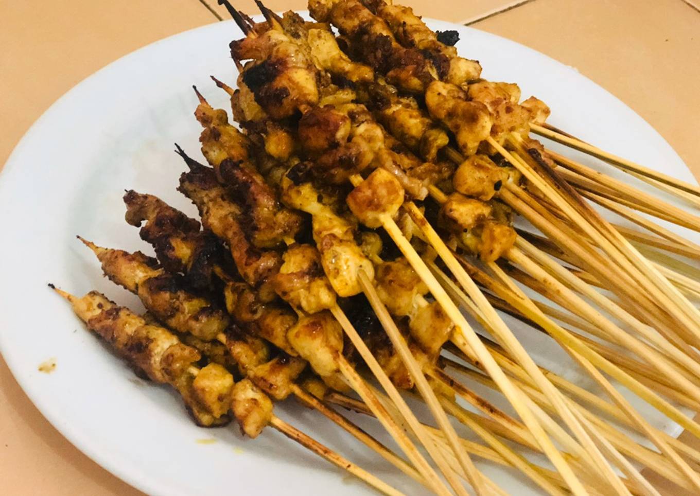 Sate daging Ayam