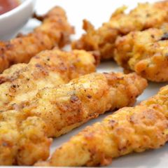 A picture of Fried Chicken Fingers .