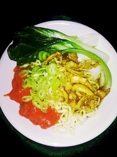 Foto resep Mie ayam sambal ulek praktis