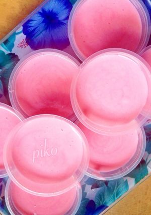 Foto resep Es Krim Strawberry Mudah & Praktis