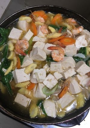 Foto resep Capcay udang campur