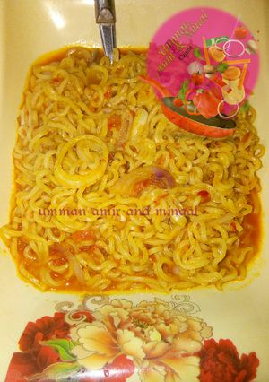 A picture of Simple indomie.
