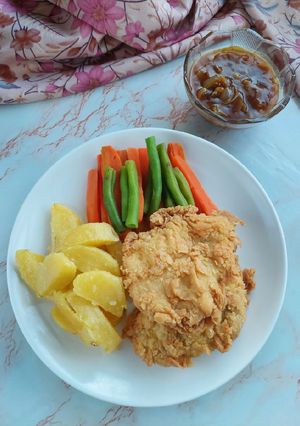 Foto resep Crispy Chicken Steak