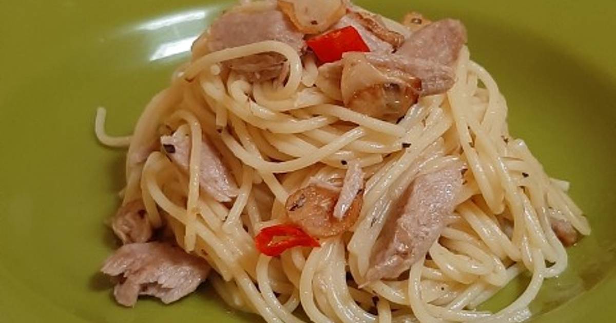 Resep Tuna Aglio e'Olio oleh Santi_FASkitchen Cookpad