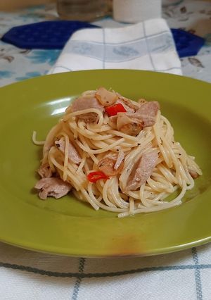 Foto resep Tuna Aglio e'Olio