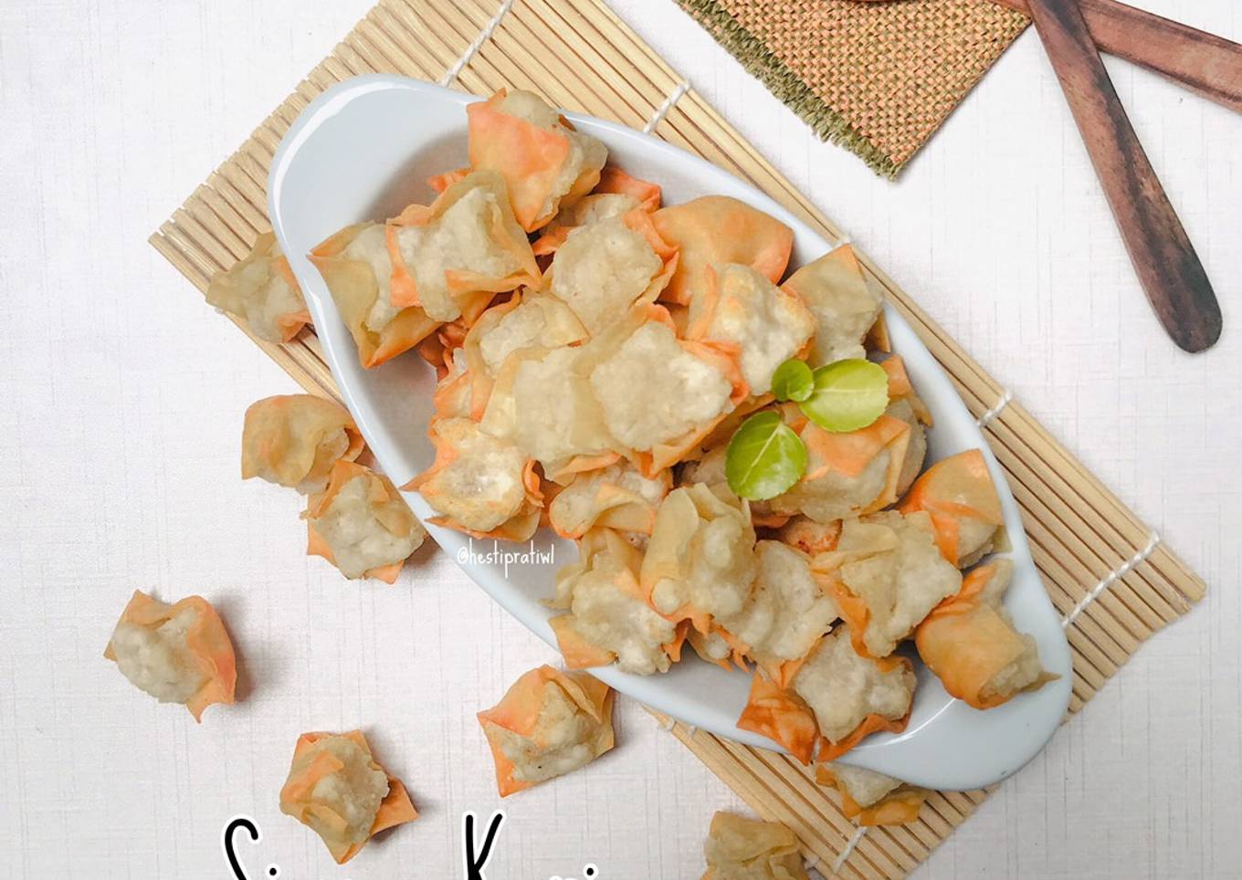 Cara Gampang Menyiapkan Siomay Kering dari Nasi Sisa Anti Gagal