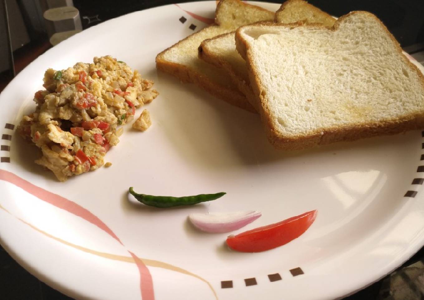Anda Burji / Indian Scrambled Eggs