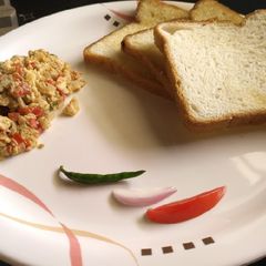 Anda Burji / Indian Scrambled Eggs A picture of Anda Burji / Indian Scrambled Eggs.