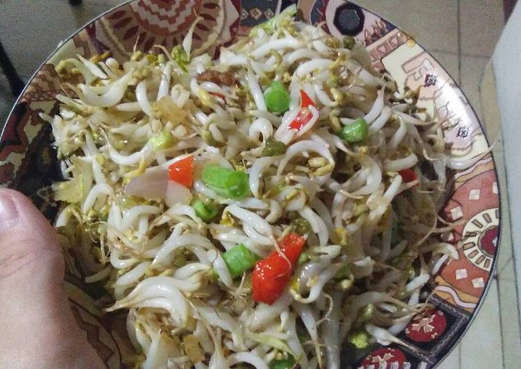 Langkah Mudah untuk mengolah Tumis toge teri #BikinRamadanBerkesan #30DaysChallenge yang Sempurna