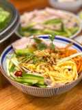 Five-Color Noodle Salad (Bún trộn ngũ sắc)