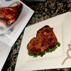 A picture of Oven grilled chicken.