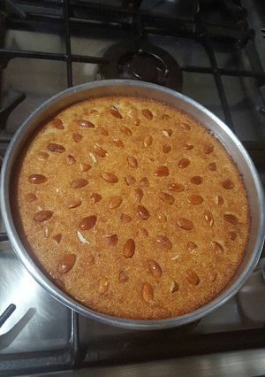 صورة لوصفة البسبوسه المصرى