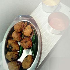 Fish pakora A picture of Fish pakora.