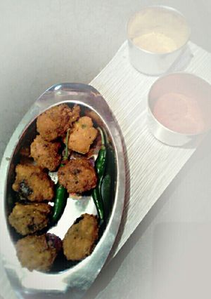 A picture of Fish pakora.