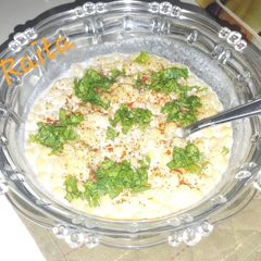 A picture of Boondi Raita.