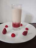 Korean Strawbery Raspberry Milk "kilat"