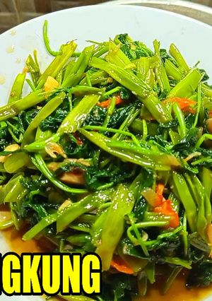 Foto resep Resep Tumis Kangkung Simple Tetap Hijau