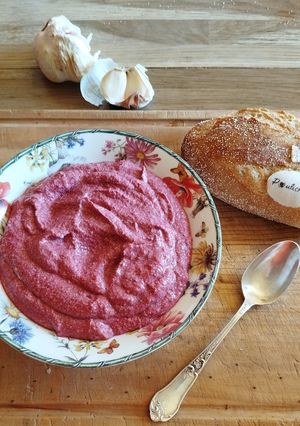 Une photo de Tartinade de betteraves