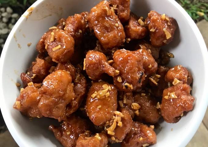 Resep Korean honey butter chicken yang Bikin Ngiler